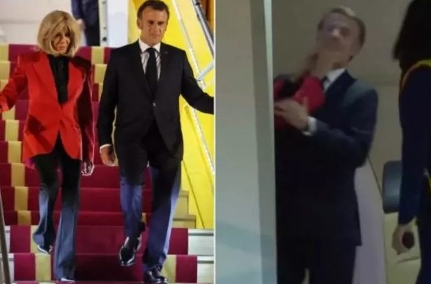 Випливло, що насправді сказала Бріжит Макрон після ляпаса