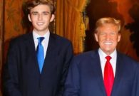 Трамп на публіці висміяв зростання свого молодшого сина (відео)
