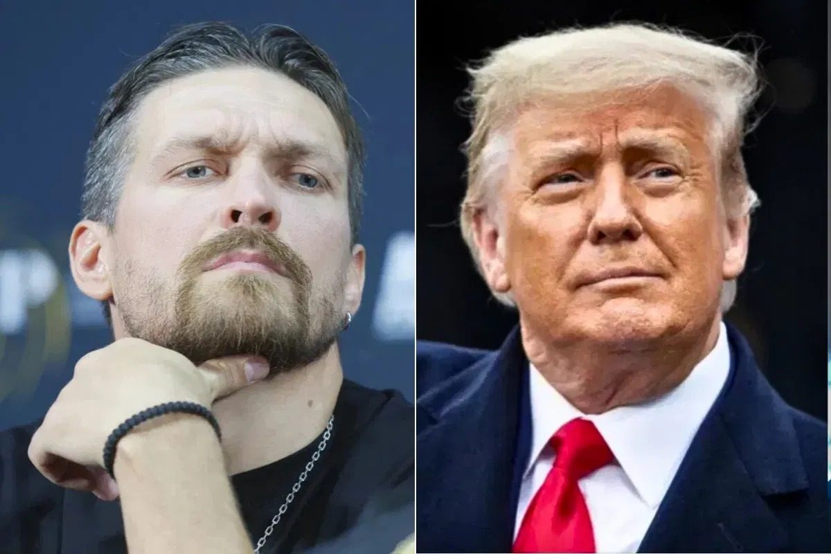 Усик запросив Трампа переночувати в його оселі