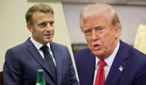 Макрон обсудил с Трампом ситуацию в Украине