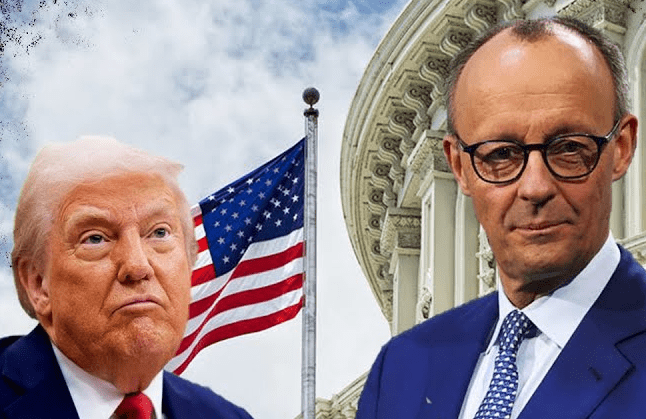 Трамп намагався підколоти Мерца, але той відповів (відео)