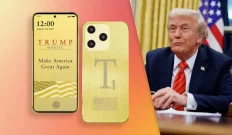 Трамп презентує новий смартфон у розкішному золотому дизайні