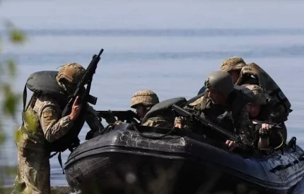 Боєць розповів про просування російської піхоти на островах Херсонщини