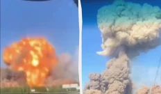 Відновлено рух на трасі Київ-Чоп після вибухів поблизу Житомира: водіїв закликають до обережності