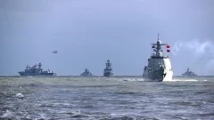 Навчання в Японському морі: Росія і Китай проводять спільні військово-морські маневри