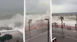 Потужний циклон «Гаррі» обрушився на Італію: 8-метрові хвилі руйнують узбережжя