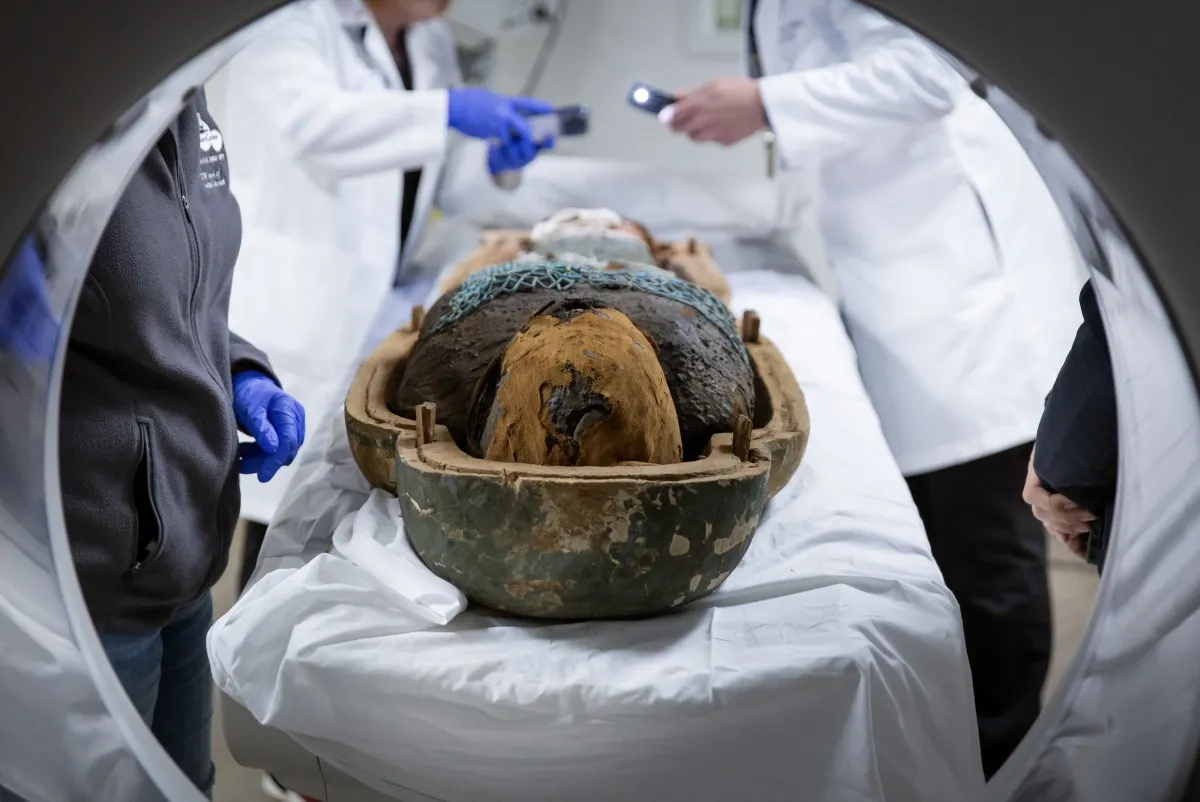 Современный КТ-сканер раскрывает новые подробности о древнеегипетских мумиях