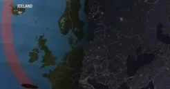 NASA показало Крим як частину Росії на карті під час трансляції сонячного затемнення