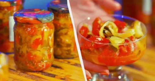 Рецепт овочевого салату «Асорті» на зиму без стерилізації